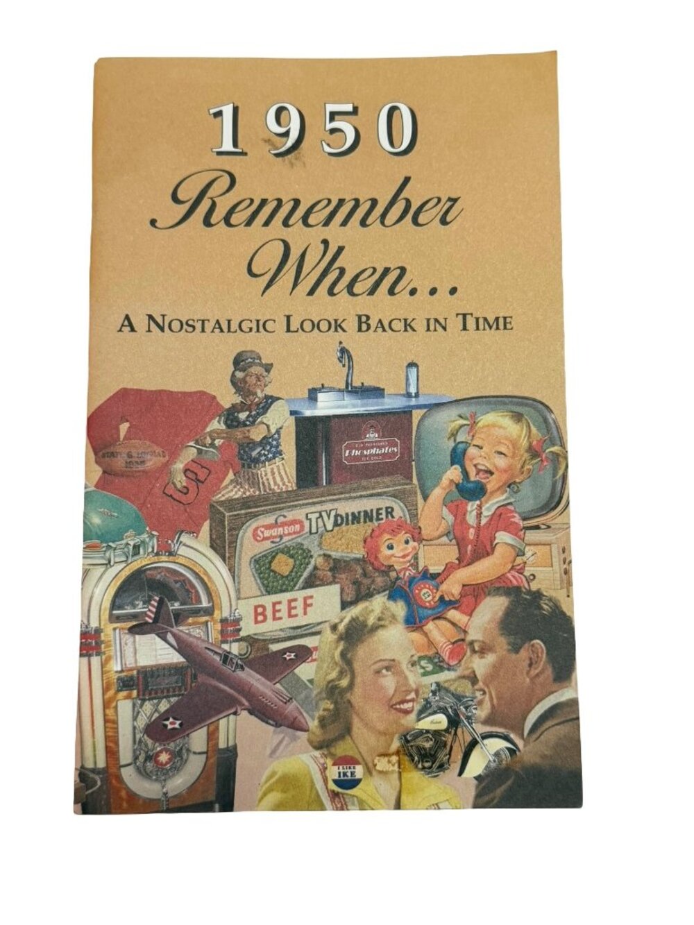 1950 Remember When Kardlet Nostalgia Booklet Vintage Ads History 8x5